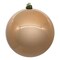 Vickerman 10" Cafe Latte Pearl UV Drilled Ball Ornament 1 per bag.